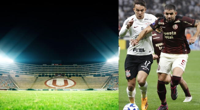 Universitario y Corinthians jugarán en el Estadio Monumental.
