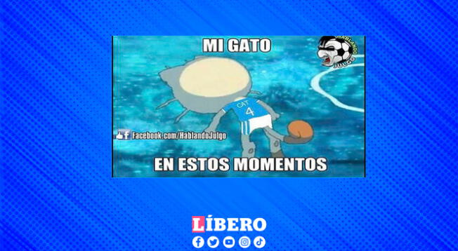 Los memes sobre la derrota de Sporting Cristal aparecieron en redes.