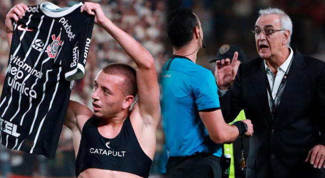 Jorge Fossati no se guardó nada contra el gesto del jugador de Corinthians, Ryan