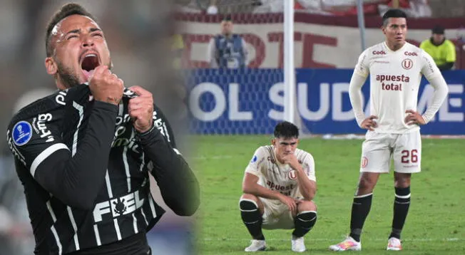 Corinthians se burla y señala que el "niño" eliminó a Universitario de la Sudamericana