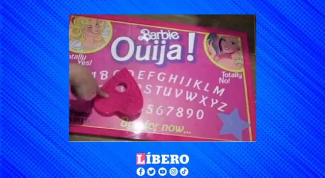 ¿Otras maneras de comunicarse? Algunos bromearon con la Quija de Barbie.