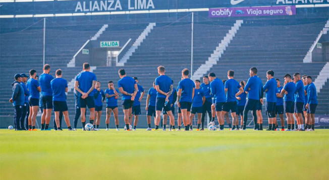 Alianza Lima entrenó en Matute previo al clásico ante Universitario.