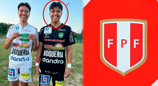 Emilio Torrico, el peruano de 17 años que fue promovido al primer equipo de su club.