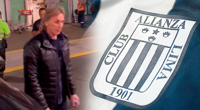 Ricardo Gareca llegó a Perú y los hinchas le pidieron firmar por Alianza Lima