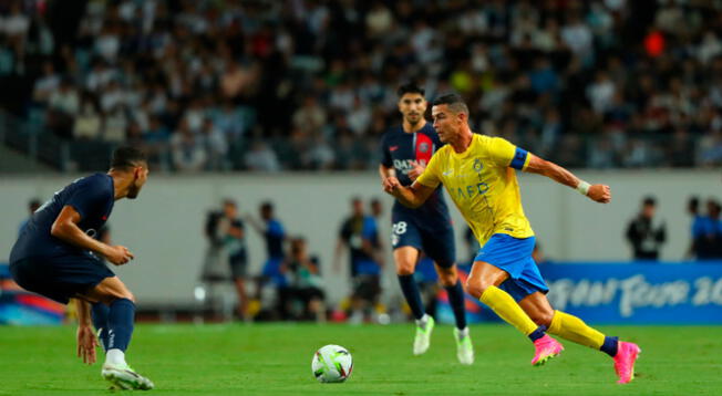 PSG empató 0-0 con Al Nassr de Cristiano Ronaldo en partido amistoso