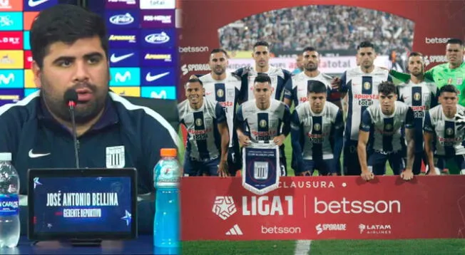 José Bellina reveló quienes armaron el plantel de Alianza Lima