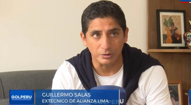 Guillermo Salas dijo las razones que le dieron para sacarlo de Alianza Lima