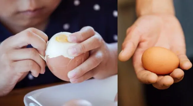 Este fácil truco no te tomará mucho tiempo en retirar la cáscara del huevo.