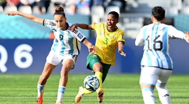 Argentina igualó ante Sudáfrica por la fecha 2 del Grupo G del Mundial Femenino 2023