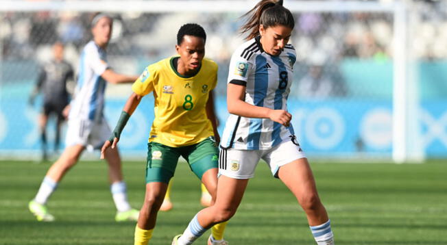 Argentina rescató empate ante Sudáfrica por la fecha 2 del Grupo G del Mundial Femenino 2023