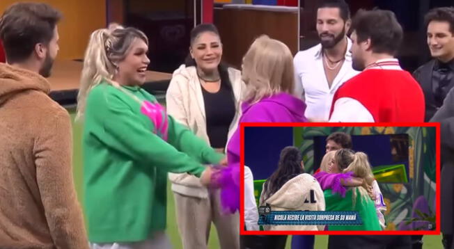 La casa de los famosos: Nicola se luce con Wendy frente a su madre