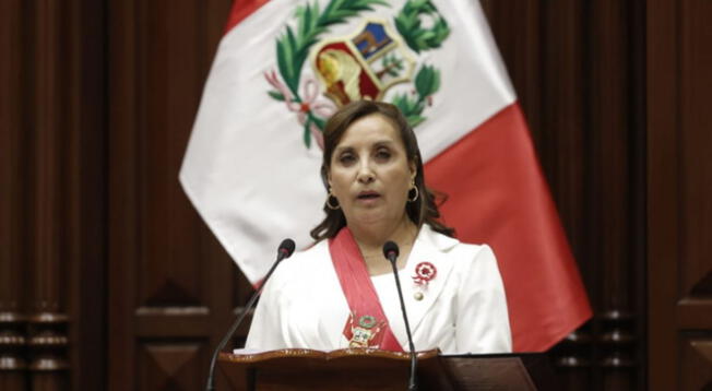 Dina Boluarte emitió el Mensaje a la Nación por Fiestas Patrias 2023.