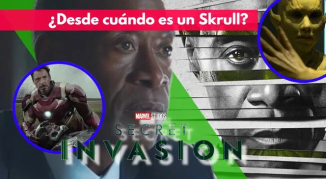 El director de "Secret invasion" revela desde cuando Rhodey es un Skrull.