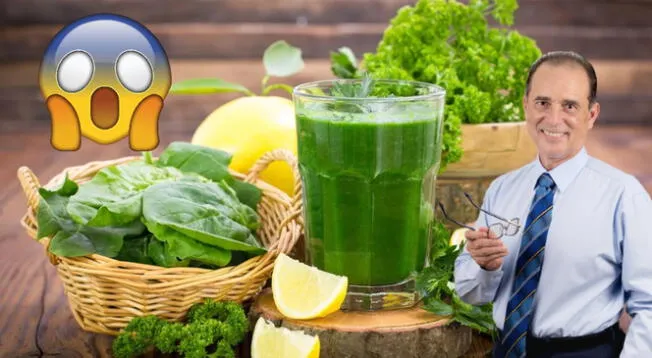 Conoce cuáles son los ingredientes que incluyen la receta de jugo verde de Frank Suárez.