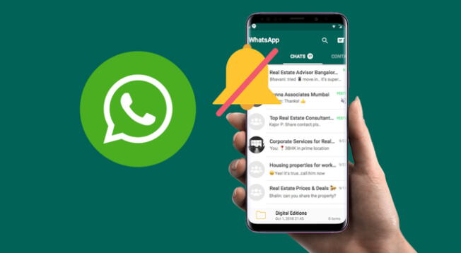 Sigue estos pasos para que recibas los mensajes de solo UN contacto de WhatsApp.