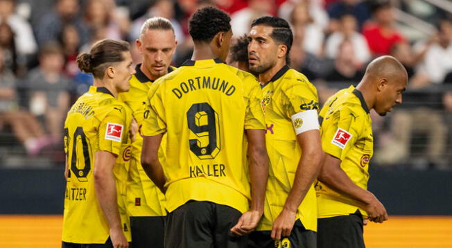 Malen hizo doblete en la victoria del Borussia Dortmund ante Manchester United
