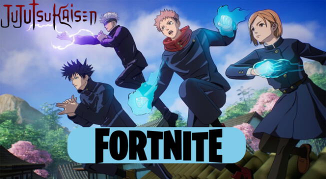 Fortnite anunció la colaboración con Jujutsu Kaisen que llegará en las próximas horas a todo el mundo.