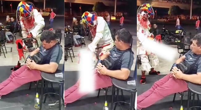 La reacción del hombre dejó impactado a los usuarios de TikTok.