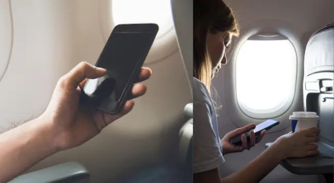 Una de las recomendaciones al momento de abordar un avión es no utilizar datos móviles.