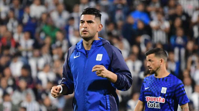 Carlos Zambrano solo estuvo 8 minutos en el partido ante UTC.