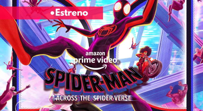"Spider-Man: across the spider-verse" llegará próximamente a las plataformas digitales.
