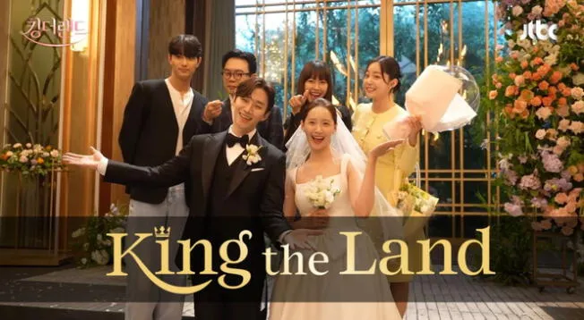 "King The Land" termina con su índice de audiencia más alto hasta el momento. "King The Land" termina con su índice de audiencia más alto hasta el momento.