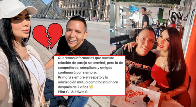 Edwin Sierra y Pilar Gasca se suman a las parejas que pusieron fin a su relación en el 2023. Edwin Sierra y Pilar Gasca se suman a las parejas que pusieron fin a su relación en el 2023.