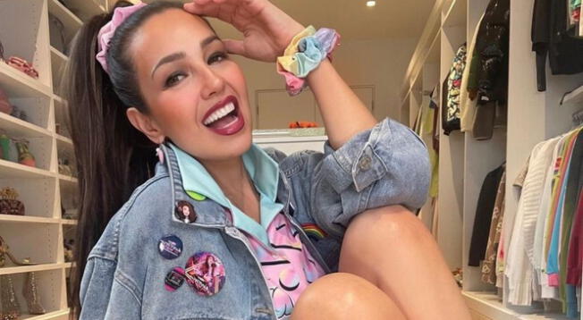 Thalia se luce al 'natural' en TikTok.