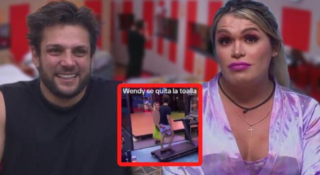 Wendy Guevara hizo toples en la "Casa de los Famosos" y sorprendió a Nicola.