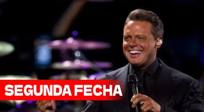 Luis Miguel  confirma  segunda fecha de concierto en el Estadio Nacional.