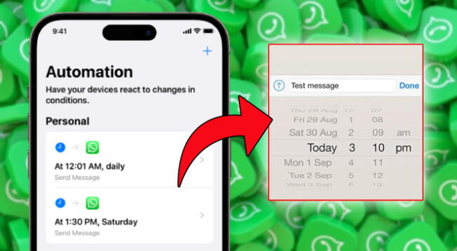 Conoce cómo programar un mensaje en WhatsApp sin escribirlo en tiempo real.