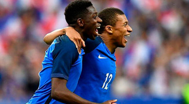 Kylian Mbappé y su emotiva bienvenida a Dembélé al PSG: "Empieza la aventura"