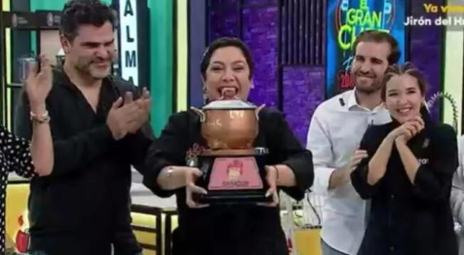 Natalia Salas ganó la gran final de "El gran chef famosos" segunda temporada.