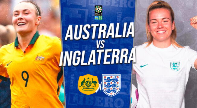 Semi en vivo Mundial Femenino 2023 - Inglaterra vs. Australia.