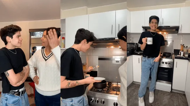 El conocido influencer decidió entrenar para mejorar sus platillos en 'El gran chef famosos'.