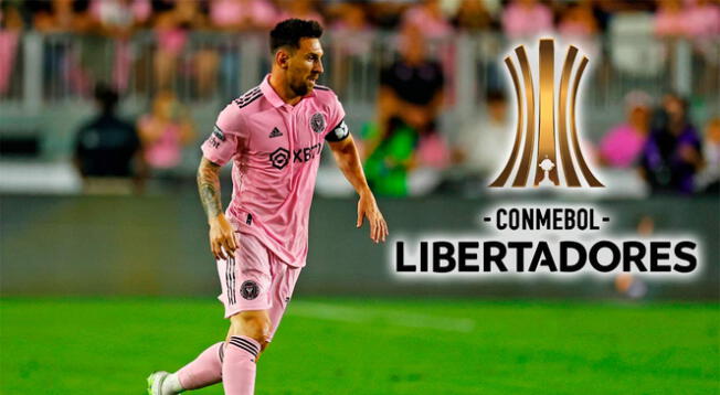 Lionel Messi jugaría la Copa Libertadores 2024