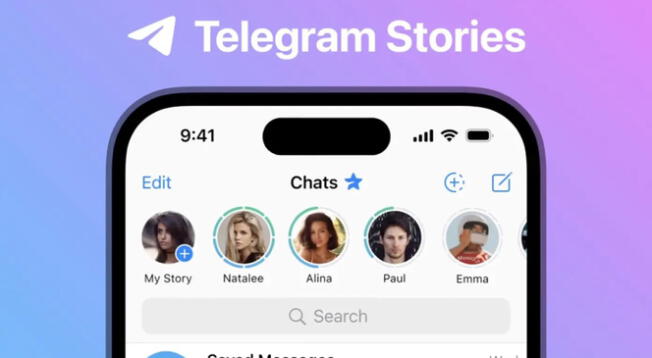 Las historias de Telegram no tienen tiempo de caducidad y los usuarios podrán editarlas.