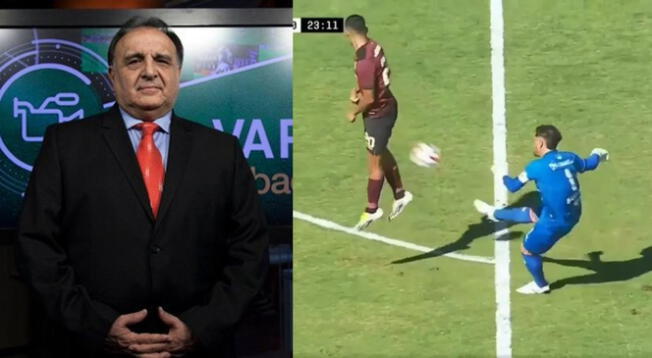 Luis Scime explica el motivo de la invalidación del gol
