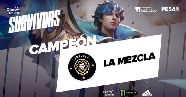 LaMezcla campeón Claro gaming SURVIVORS S7
