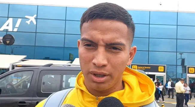 Martín Távara declaró a la prensa tras llegar a Lima desde Piura