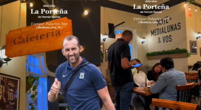 Hernán Barcos atiende a todas las personas que asisten a su cafetería en el distrito de Miraflores.