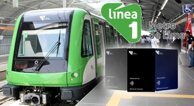La Línea 1 del Metro de Lima anunció el lanzamiento de nuevas tarjetas de colección.