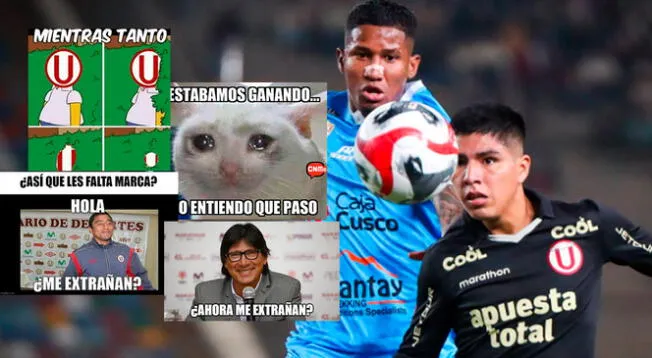 Los memes invadieron las redes sociales luego que la U rescatara un agónico empate en el Monumental