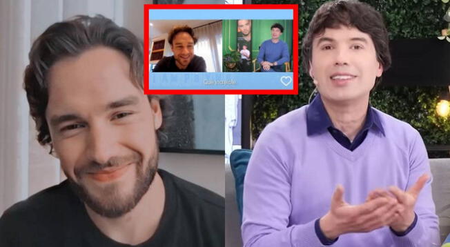 Bruno Pinasco tiene increíble reacción al recibir halago de Liam Payne