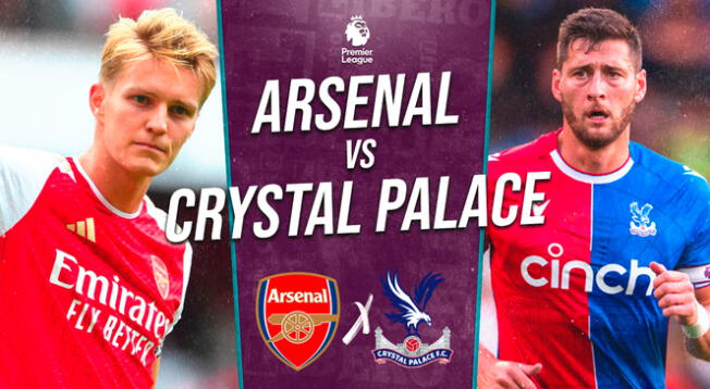 Arsenal vs Crystal Palace EN VIVO por la Premier League 2023
