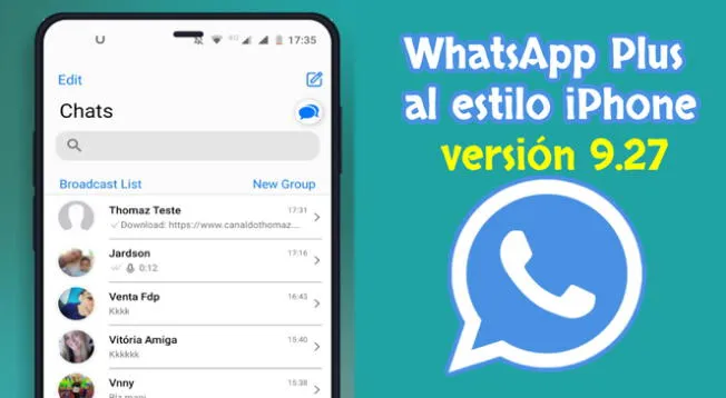 Consigue la última actualización de WhatsApp Plus estilo iPhone: pasos para descargarlo.