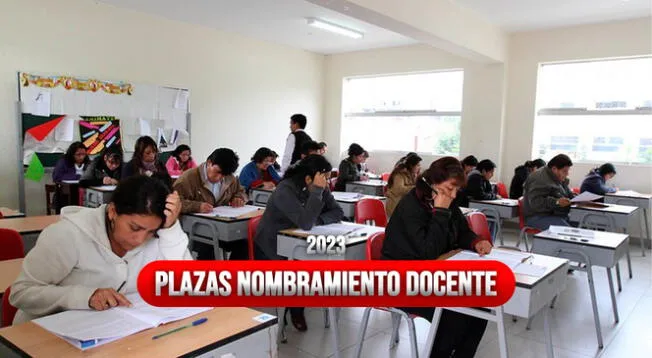 El proceso del nombramiento docente 2023 continúa en marcha.