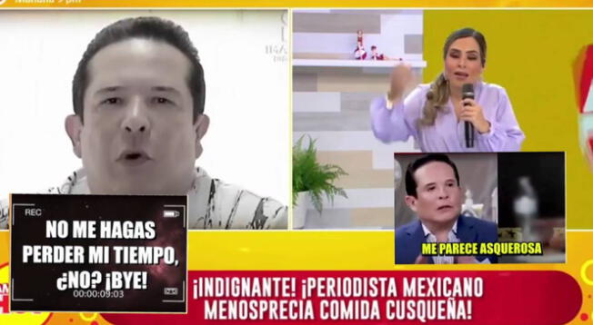 América Hoy: periodista mexicano lanzó comentarios de la comida mexicana