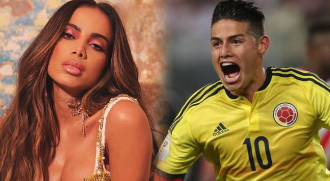 James Rodríguez fue ampayado con Anitta cenando en un conocido restaurante de Brasil.