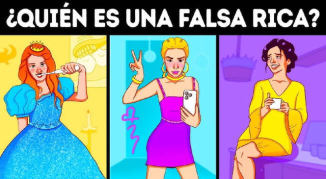 ¿Cuál de ellas no es realmente rica? Conoce la verdad